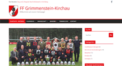 Desktop Screenshot of ff-grimmenstein-kirchau.at