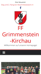 Mobile Screenshot of ff-grimmenstein-kirchau.at